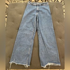 Zara Marine straight high rise